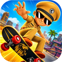 Icône de Little Singham Super Skater